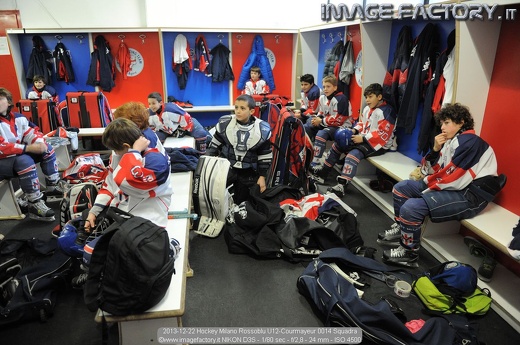 2013-12-22 Hockey Milano Rossoblu U12-Courmayeur 0014 Squadra